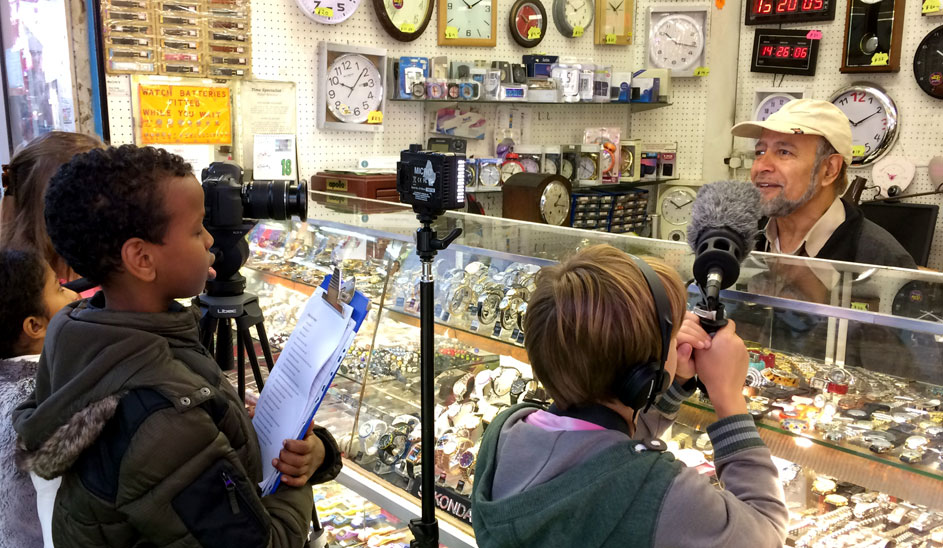 Oral history interview broadway market, Tooting